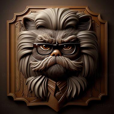 3D model Colonel Meow famous animal (STL)